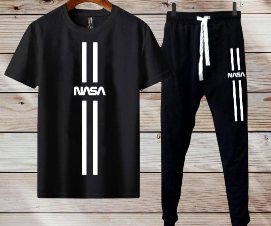 Nasa print track suits