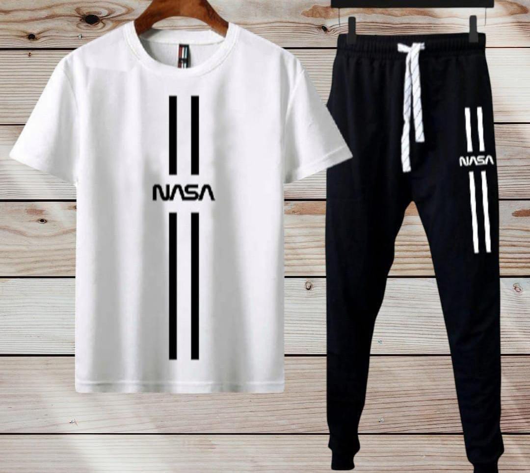 Nasa print track suits