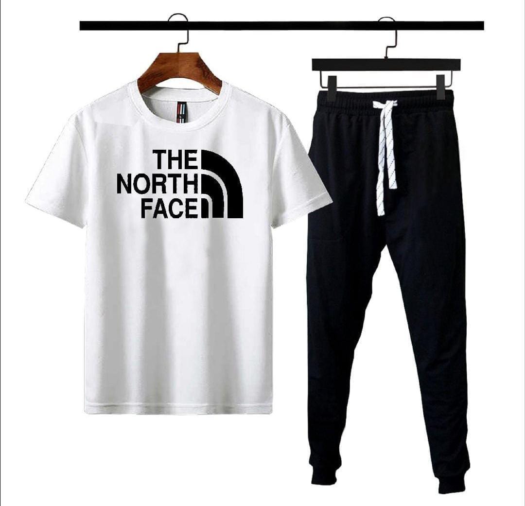 The north face print track suits